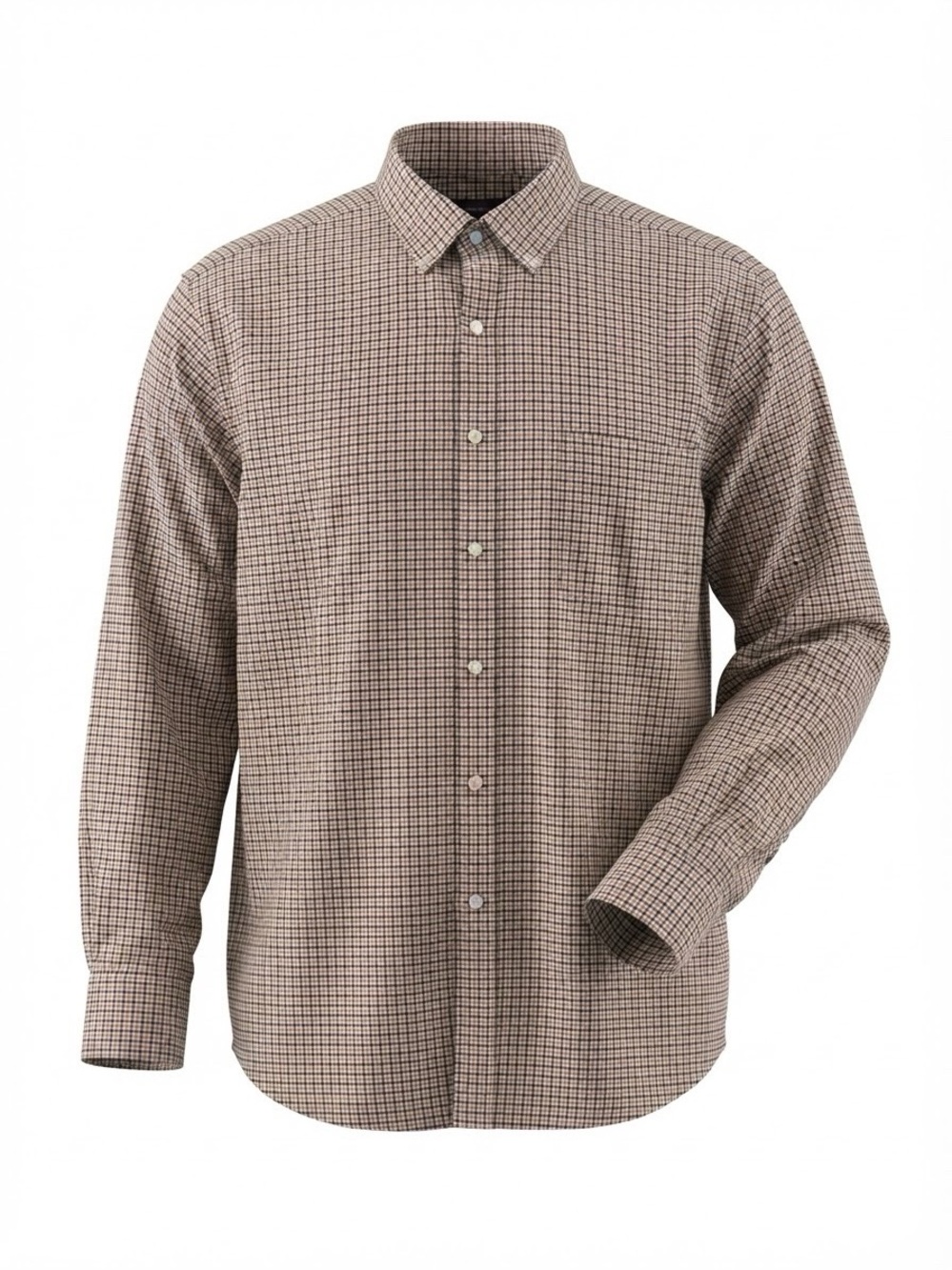 Vineyard Vines Men's orange and blue Plaid Long-Sleeve Button-Down Shirt size 3X